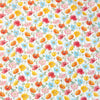 Dutch 'colorful poppies' printed embroidered cotton eyelet, Oeko-Tex cert. 4 yds