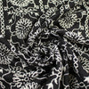 flowery embroidered cotton eyelet - black/ivory