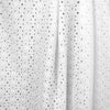 flowery embroidered cotton eyelet - soft white, BCI cert. 1.125 yd