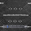 Italian embroidered cotton eyelet - black 2.25 yds