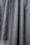 Italian wool eyelet flannel texture suiting 2.375 yd