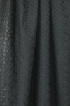 Tah@ri embroidered cotton eyelet lace - black