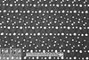 NY designer embroidered cotton eyelet lace - black
