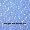 'floral scallop' eyelet stitch knit - French blue 2.125 yd