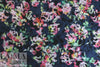 NY designer needle-felted floral print coating