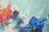 Italian impressionistic garden panel brocade