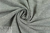 Trin@ Turk novelty stretch tweed - black/white 1.875 yds