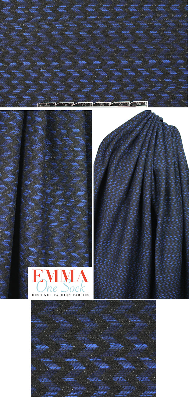 Italian chevron weave vertical stretch ombre' suiting