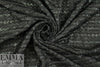 Carmen Marc Va1vo fancy weave sparkle stripe - black