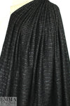 Carmen Marc Va1vo fancy weave sparkle stripe - black
