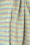 Italian fancy weave colorful flat boucle' 2 yd