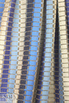 Mi11y cotton open grid fancy striped woven 1.75 yds
