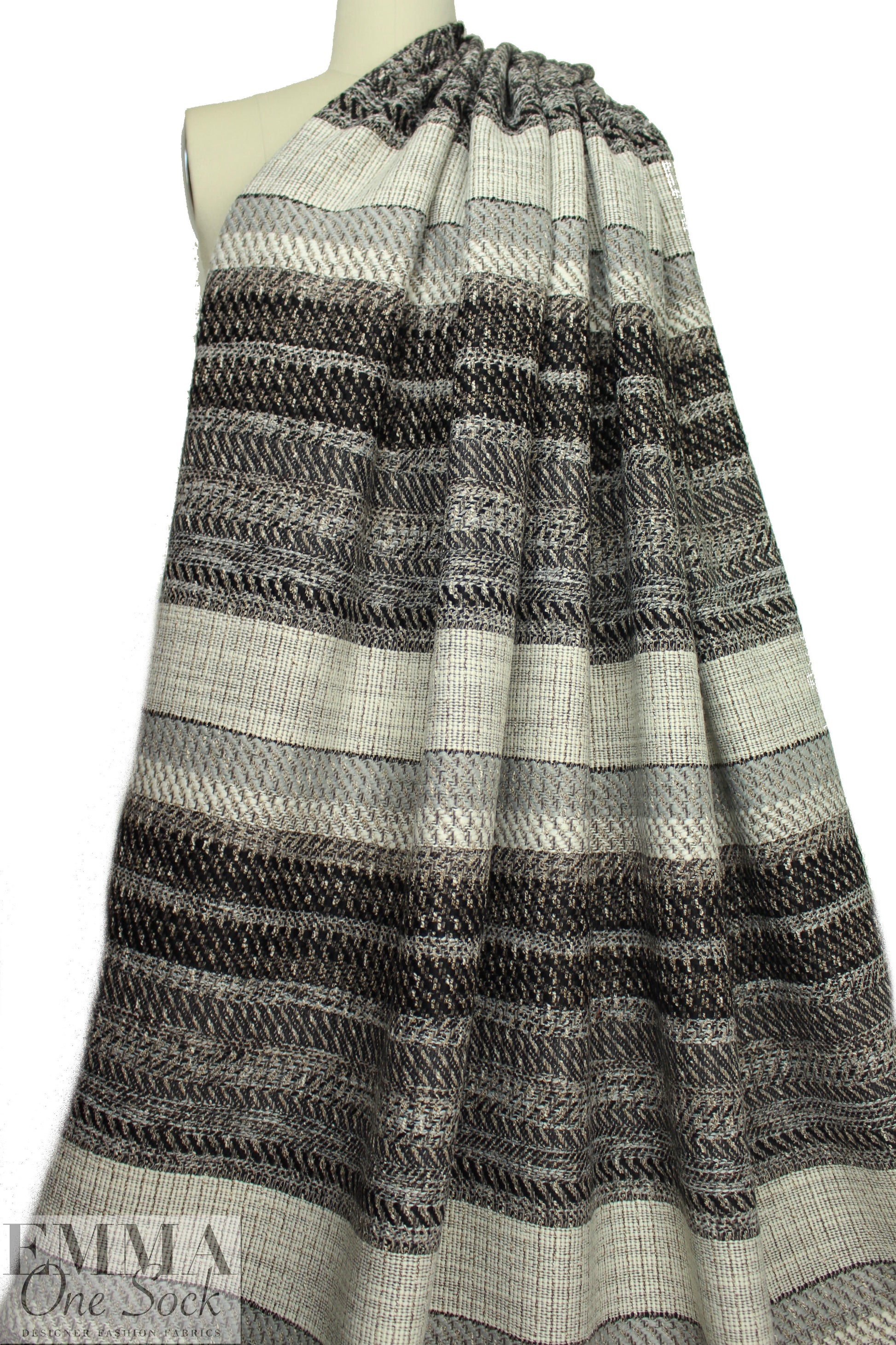 Italian fancy weave earth-toned suiting/coating