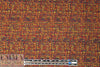 NY designer novelty weave cotton suiting - spice
