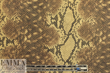 reptile printed water-resistant faux leather