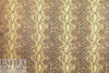 reptile printed water-resistant faux leather 1.375 yds