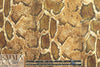 python printed water-resistant faux leather