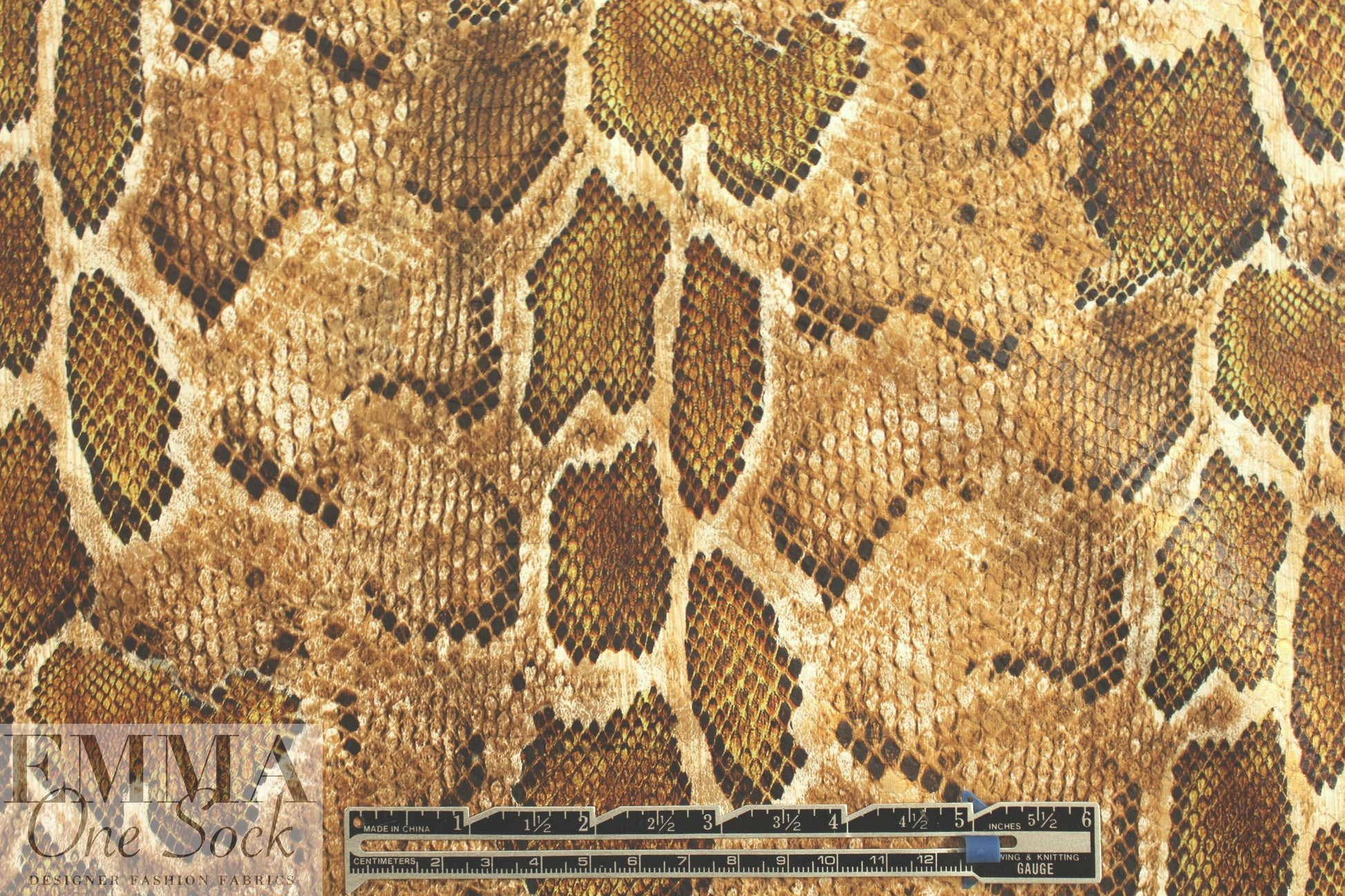 python printed water-resistant faux leather