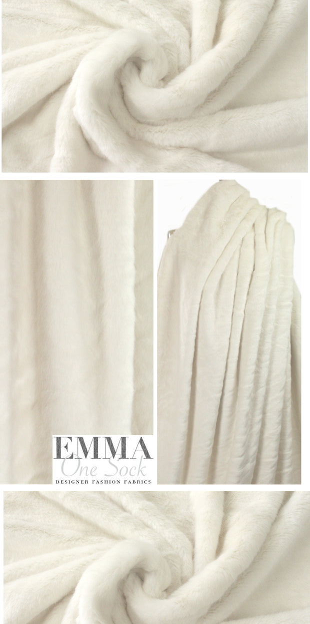 The0rywinter white luxurious faux fur