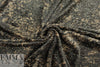 NY designer sculpted faux fur - black coffee/mocha
