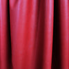 viscose-backed supple faux leather - rouge 1 yard
