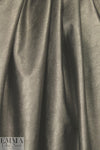 viscose-backed supple faux leather - nickel 1.375 yds