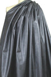 viscose-backed supple faux leather - storm 1.875 yds