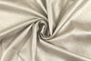 viscose-backed supple faux leather - white gold 1.875 yds