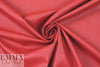 viscose-backed supple faux leather - soft red 1.25 yd