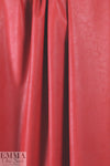 viscose-backed supple faux leather - soft red 1.66 yds