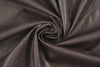 viscose-backed supple faux leather - dk. plum brown 1.25 yd