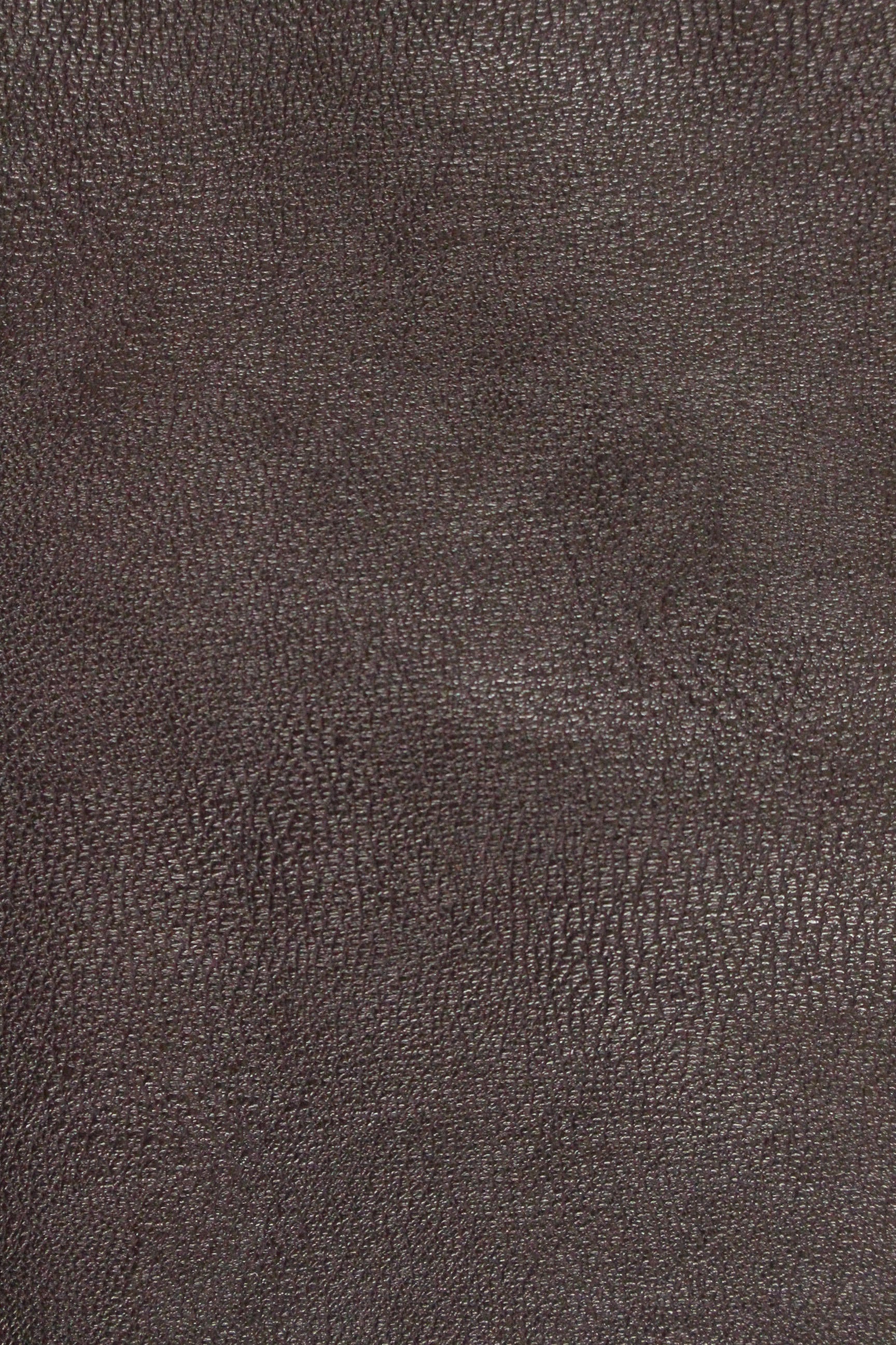 viscose-backed supple faux leather - dk. plum brown 1.875 yds