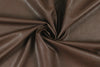 viscose-backed supple faux leather - chocolate 1.125 yds