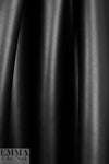 suede-backed supple faux leather - black 1 yard