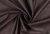 poly-backed water-resistant faux leather - plum brown 1.875 yds