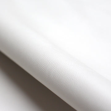 viscose-backed supple faux leather - ivory