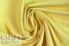 CA designer viscose-backed faux leather - lemon ice 1.5 yd