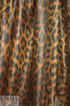 NY designer vegan leather cheetah print jacketwear