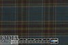 CA designer yarn-dye cotton plaid flannel - teal/plum