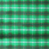 Italian cotton blend brushed twill plaid coating - wintergreen/peat/white 2.125 yd