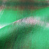 Italian cotton blend brushed twill plaid coating - wintergreen/peat/white 1.75 yds