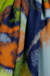 Italian graffiti graphic boiled wool fleece