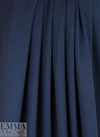 Oeko-Tex cert. bamboo/cotton fleece-back knit - marine 1.25 yds