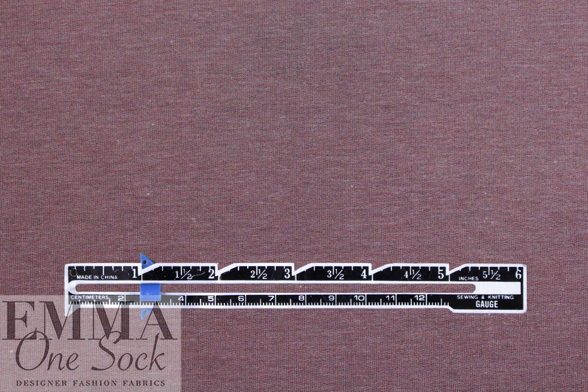 Oeko-Tex fleece-backed sweatshirt knit - dusty plum 2.25 yd