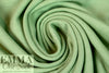 Oeko-Tex fleece-backed sweatshirt knit - pistachio .75 yds