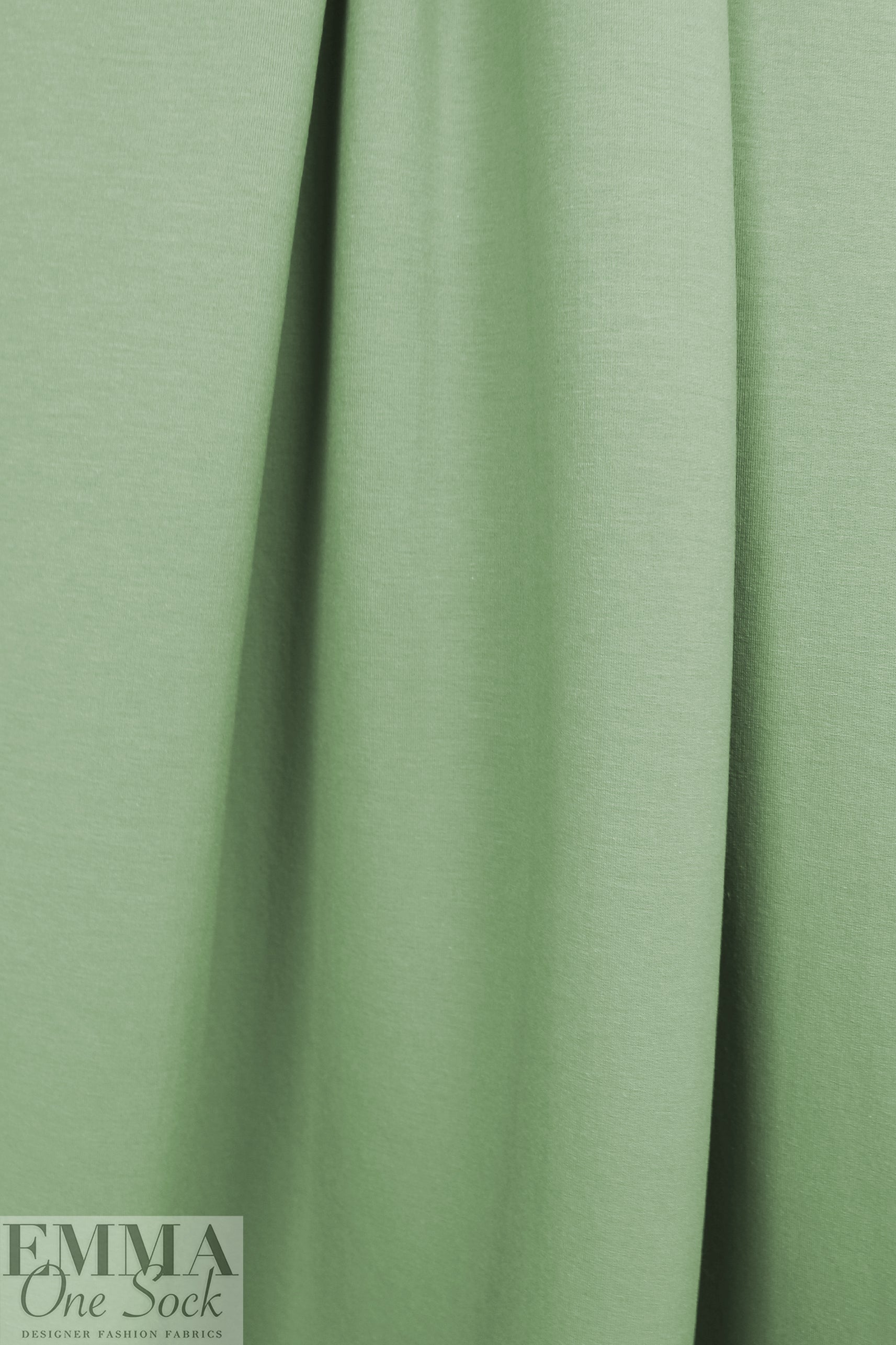 Oeko-Tex fleece-backed sweatshirt knit - pistachio .75 yds
