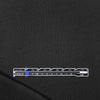organic cotton fleece-backed sweatshirt knit - black 1.95 yds