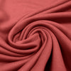 organic cotton fleece-backed sweatshirt knit - sienna 1.875 yds