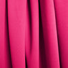 organic cotton fleece-backed sweatshirt knit - fuchsia 2 yd