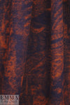 Italian grape/chili design boiled wool fleece
